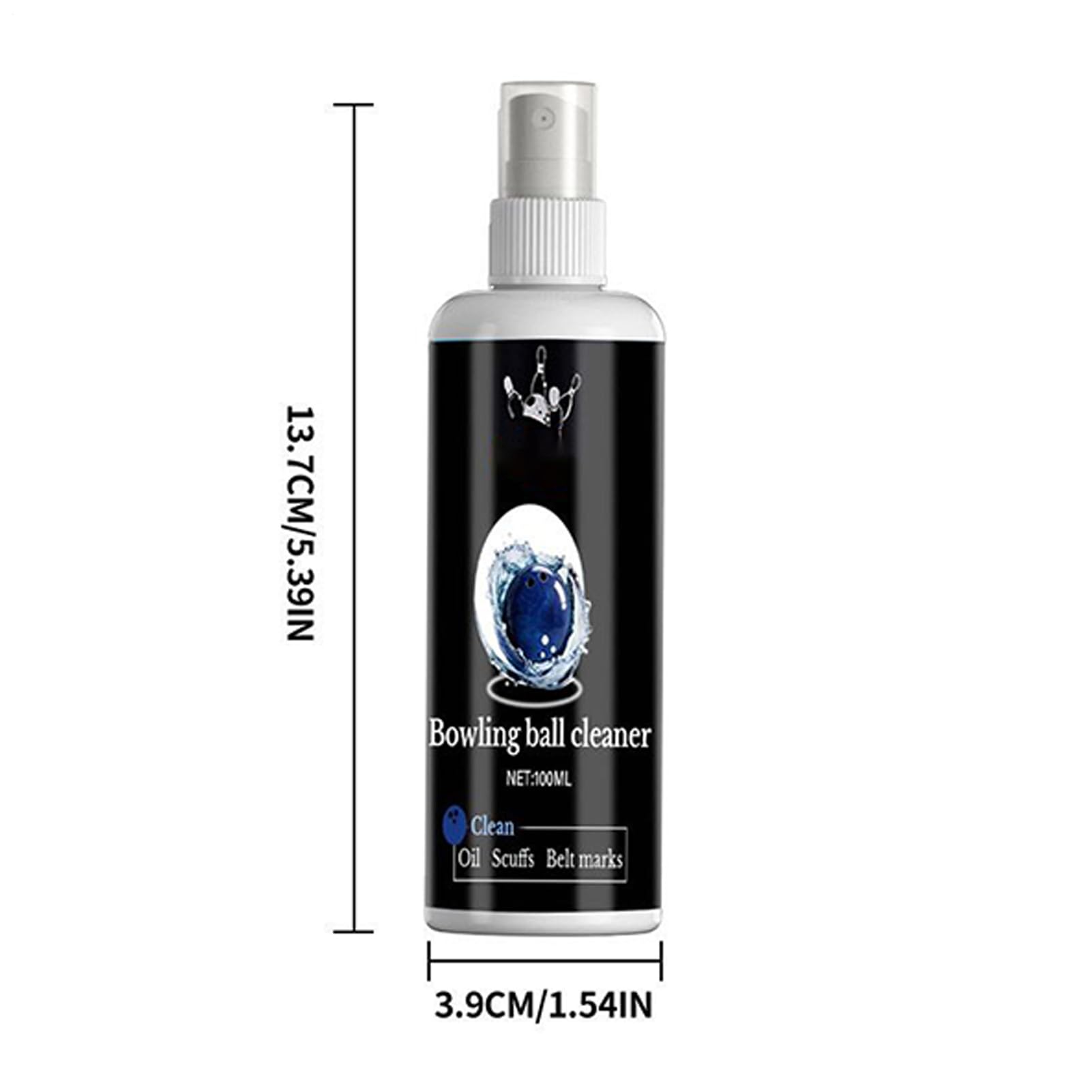 ボウリング ボールクリーナー 黒 Amazon | ボウリングボール クリーナー スプレー | 100ml ポリッシュ
